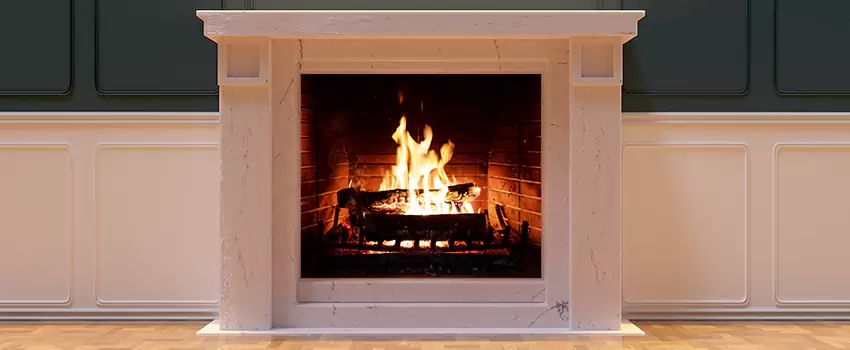 Decorative Electric Fireplace Installation in Oregon, Ohio