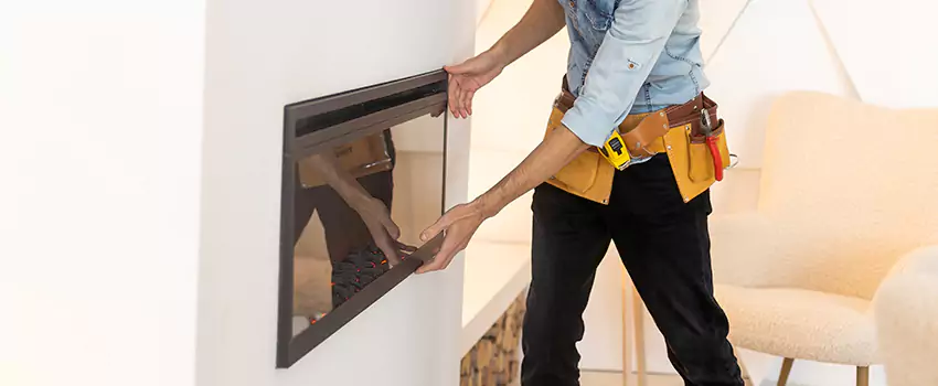 Metal Fireplace Installation in Oregon, Ohio