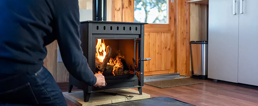 Open Hearth Wood Fireplace Installation in Oregon, OH