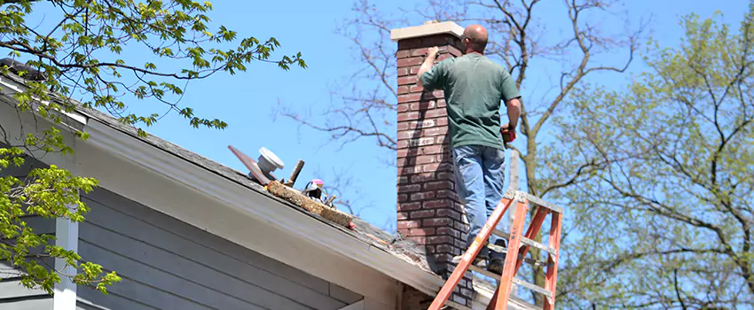 Vinyl and PVC Chimney Flashing Installation in Oregon, OH