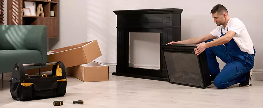 Old Rusted Metal Fireplace Repair And Replacement in Oregon, OH