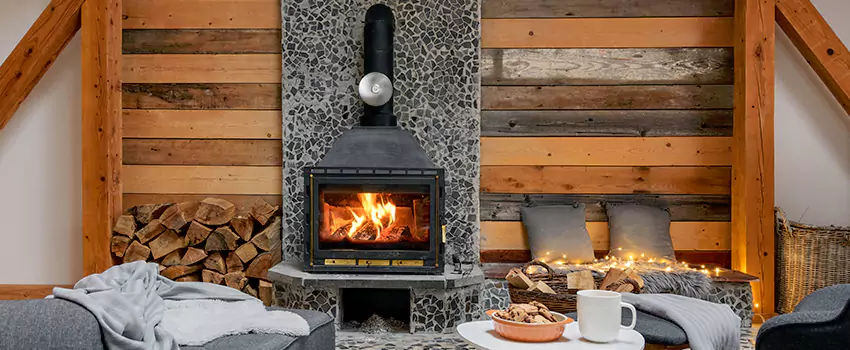 Thelin Hearth Products Direct Vent Gas Stove Fireplace Inspection in Oregon, Ohio